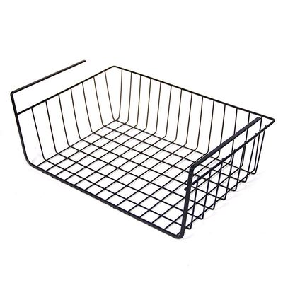 Under Shelf Basket Rack Towel Hanging Holder Wardrobe Cabine