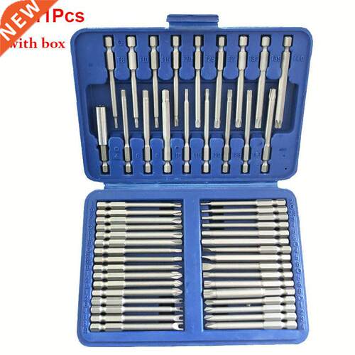 50/10Pcs Screwdriver Bit Set Tamperproof Bit Alloy Steel Hi