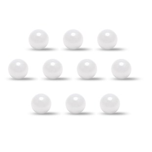 10pcs 2.5mm Ceramic Bearing Balls, ZRO2 Zirconium Oxide Ball