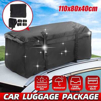 110x80x40cm niversal Car Roof Top Rack Bag Waterproof Cargo