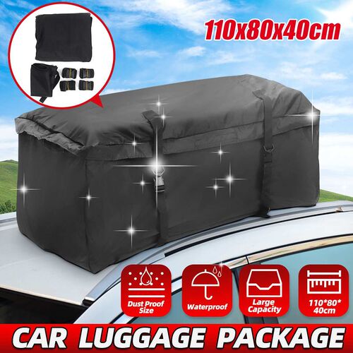 110x80x40cm niversal Car Roof Top Rack Bag Waterproof Cargo