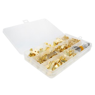 282pcs Durable Picture Hangers Kit Frame Hanging Hooks