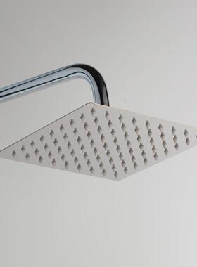 Chrome Finish Rainfall Shower Faucet Set Single Lever Batht