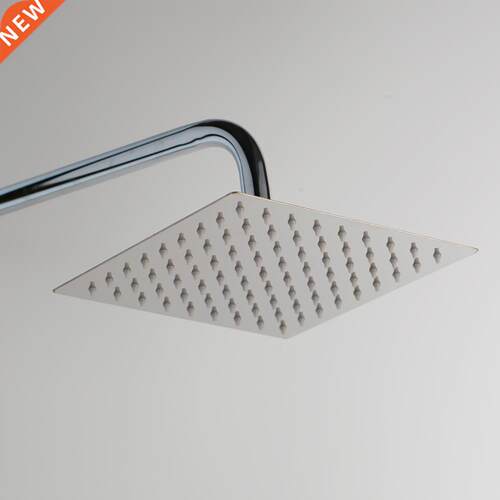 Chrome Finish Rainfall Shower Faucet Set Single Lever Batht