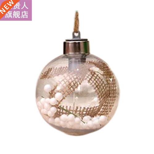 1pcs Transparent Christmas Balls Merry Christmas Tree Hangi