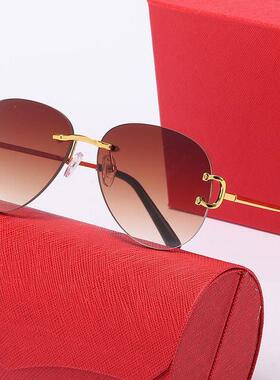 2021 Gradient Men Carter Wire C Designer Diamond Cut Sun Gla