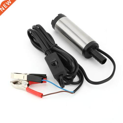 New 12V 38mm Electric Fuel Pump Water Oil Transfer Refuelin