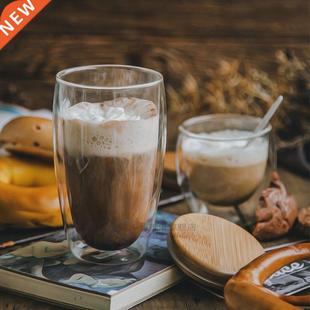 Slyvia Bodum Double Wall Glass Design Beer Wine Glass Mug Te