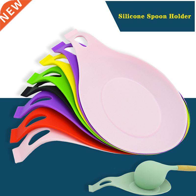 spoon holder silicone heat resistant spoon rest utensil spat
