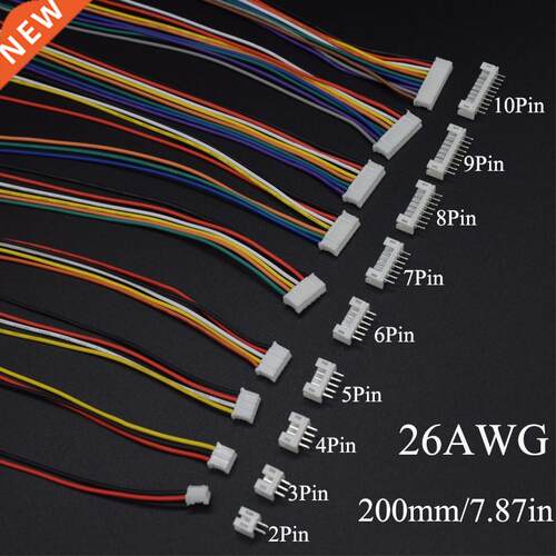 10SeTS Mini MiCro JST 2.0 PH Male FeMale ConneCTor 2/3/4/5/6