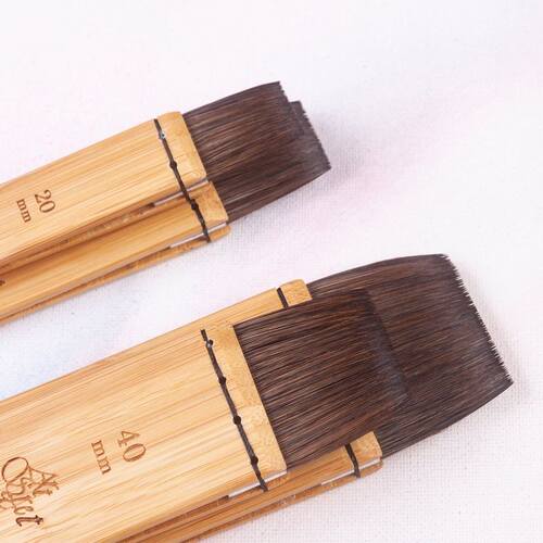 Artistic Painting Watercolors Art Brushes Flat Gouache For