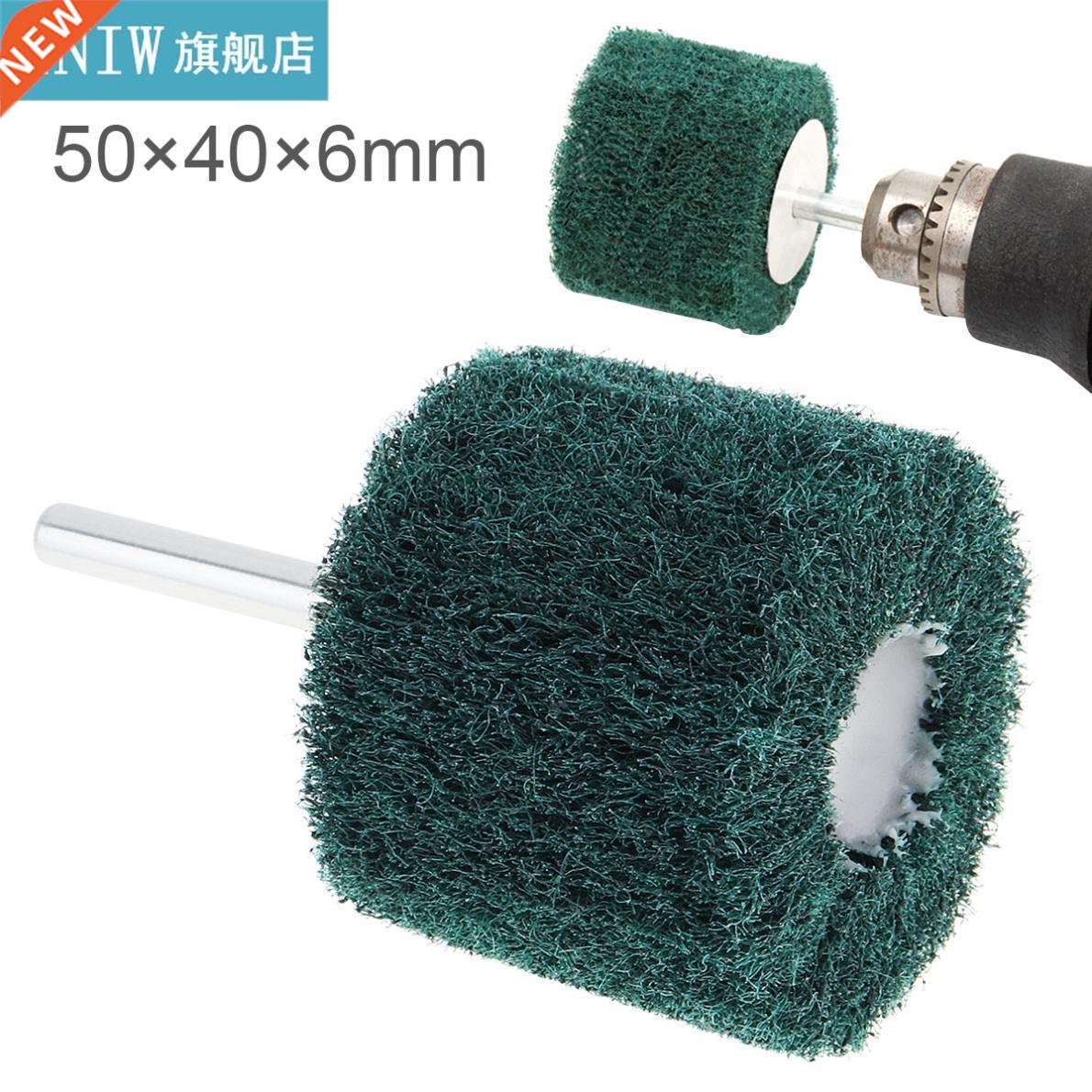 Drill 6mm Pad Grinding Sanding Head Flap Wheel Mounted Polis