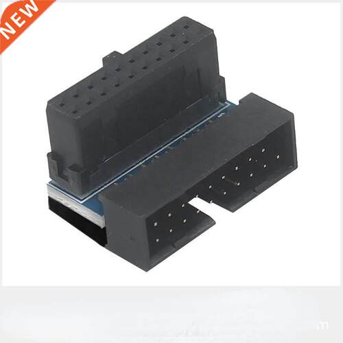 USB 3.0 20pin Male To Female Extension Adapter Up Down Angle