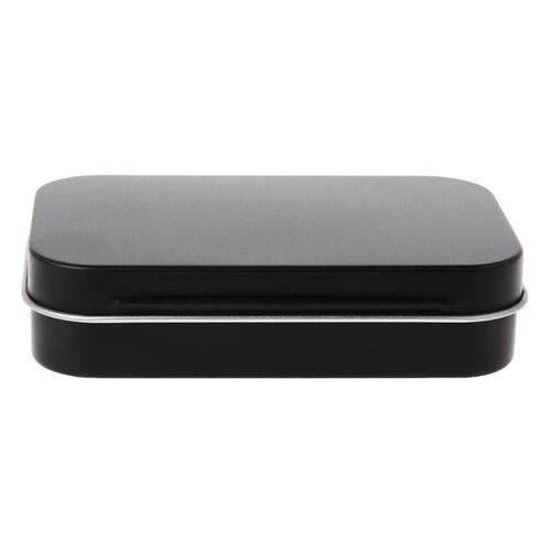 Storage Box Small Jewelry Candy Coin Key Organizer Tin Flip