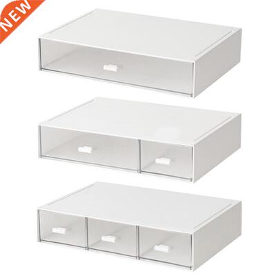 Desktop Organizer with Drawers Desk Storage Organization Box