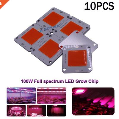 10PCS 100W DC12V 4046 Full Spectrum High Power LED Chip Grow