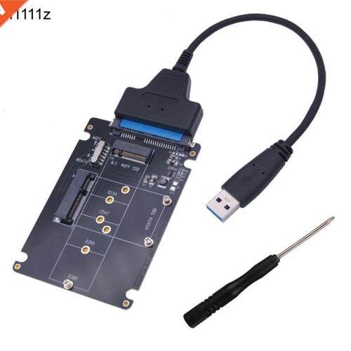 SSD Adapter M.2 NGFF or MSATA to SATA .0 Adapter USB .0 to