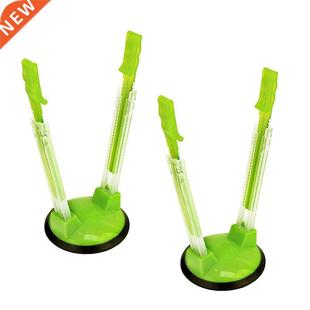 2 Piece aggy Rack Hands-Free Clip Food Storage Freezer agg