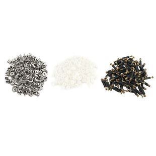 100 PCS Bolts and Screws Furniture Connection Accessories, W