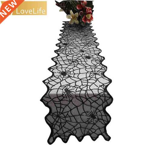 Halloween Decoration Lamp Shades Black Lace Spider Web Firep