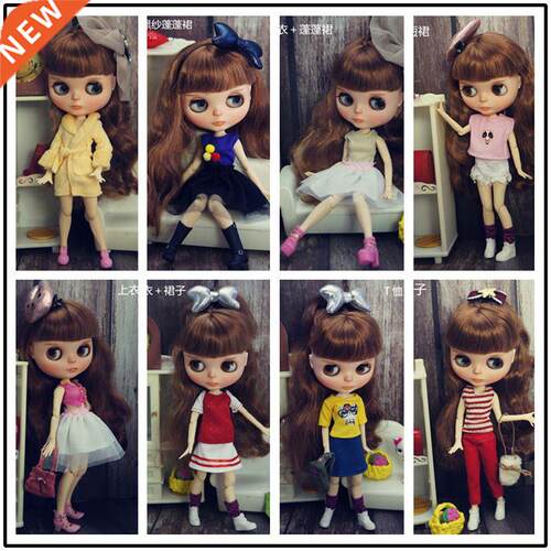 1 Set 11.5 Inch Doll Clothes Fashion Cute Outfit Tops Vest S