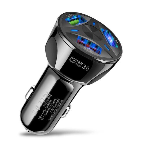 3 Ports 35W USB Car Charger Fast Charging Mobile Phone Charg