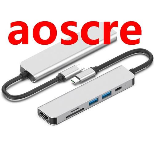 USB 3.1 Type-C to HDMI Hub 4K Thunderbolt 3 USB C Hub with T