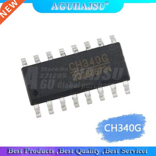 5PCS CH340G SOP16 340G SOP-16 CH340 SOP Orgnal C R3 Board