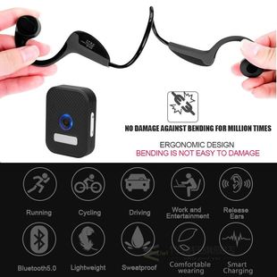 Wireless Hearing Aid Earphones Bluetooth Sound Amplifier Bo
