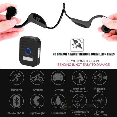 Wireless Hearing Aid Earphones Bluetooth Sound Amplifier Bo