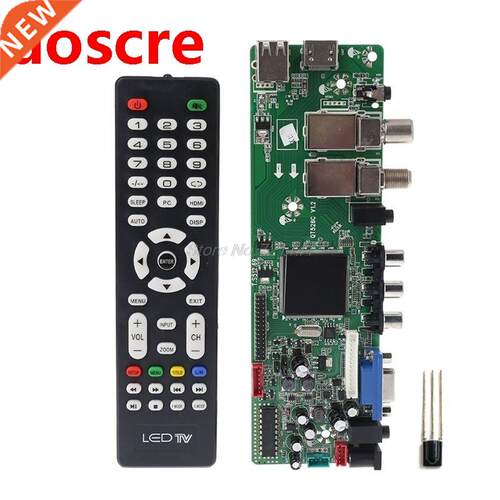 DVB-S2 DVB-T2 DVB-C Digital Signal ATV Maple Driver LCD Remo