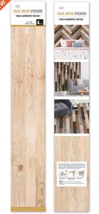 Wooden Board PVC ers Bedroom Floor Renovation Self-adhesive