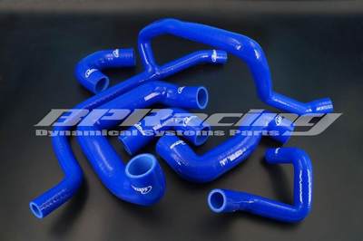 Silicone Radiator Coolant Hose BlueFor BMW E30 M20 325/325i