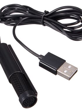 MINI MICROPHONE STUDIO CONDENSER WITH USB CABLE BLACK FOR PC