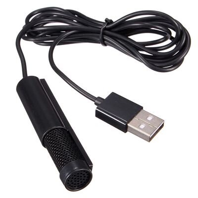 MINI MICROPHONE STUDIO CONDENSER WITH USB CABLE BLACK FOR PC