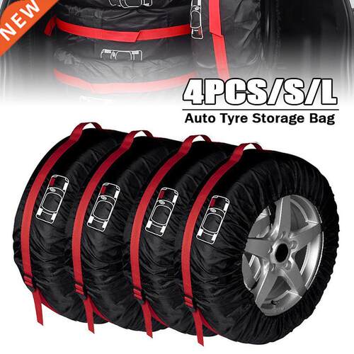 4pcs Dust-proof Waterproof Protector Car Spare Tire Cover Ca
