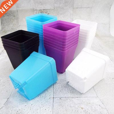 7cm 10cm Mini Flower Pots Planters grow pot Plastic Small Nu