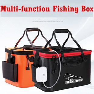 11/19/23/28/35L Folding Fishing Bag EVA Thicken Live Fish Bo