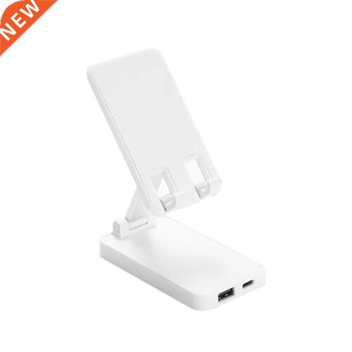Phone Holder With 4000Mah USB Power Bank Foldable Phone Stan