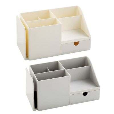 Makeup Holder 4 x Compartments with Sliding Drawer Expandabl
