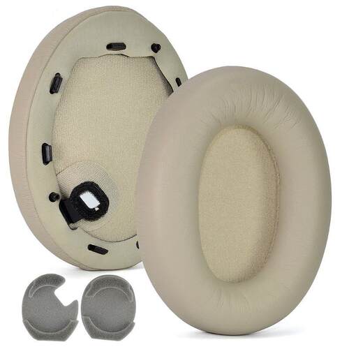 Leather Ear Cushion Sponge Earpads Compatible withSony WH-10