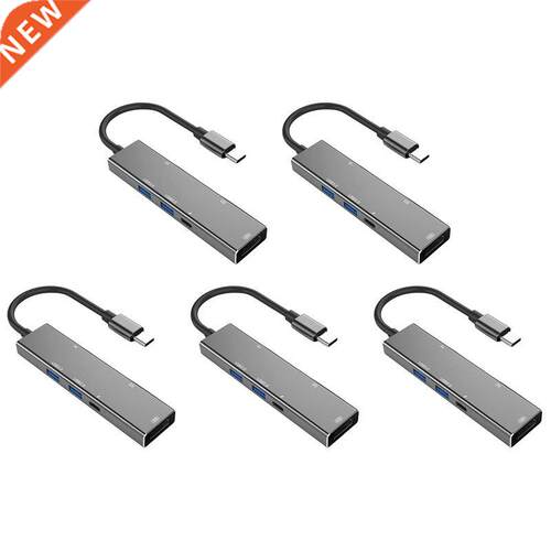 5X Type C USB C to HDMI Type-C SD TF Card Reader Converter U