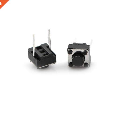 20pcs Push Button Switches 2 Pins Tactile Switch For  Par