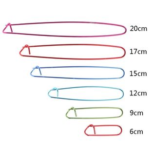 6Pcs Multi-color Marker Stitch Holder Needle Clip Craft Safe
