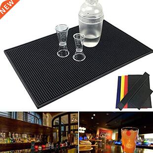 Non-slip Rubber Mat PVC Pad Coaster Kitchen Placemat Bar Rec