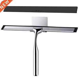 Shower Squeegee,Window Wiper Stainless Steel Window Squeegee
