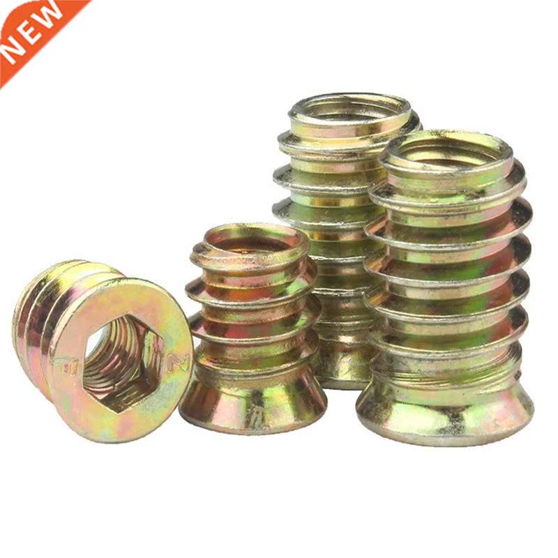 10PCS M6 M8 M10 Zinc Alloy Iron Inside Carbon Steel Counters