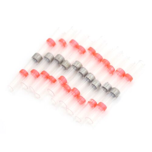 Red 22-18AWG Waterproof Heat Shrink Butt Wire Splice Connect