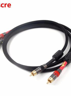 Pair HIFI RCA Cable High-Performance Premium Hi-Fi Audio 2RC