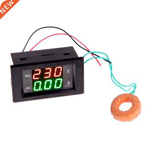 C Dul Disply 300V 10 Voltmeter mmeter LED Volt mp Mete